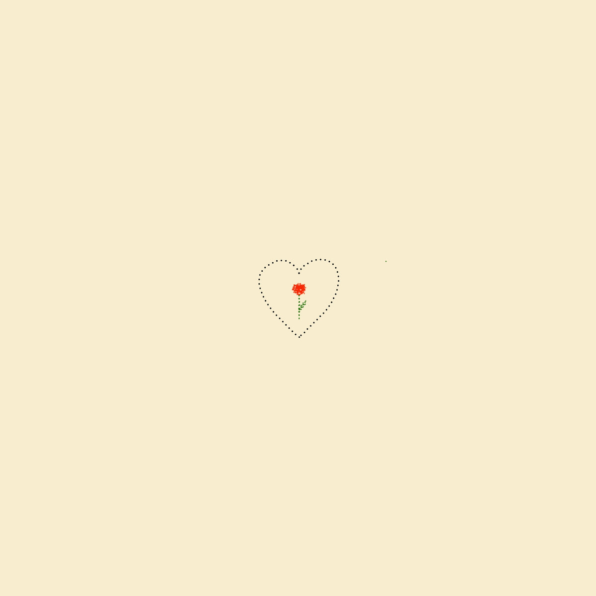 Dotted heart