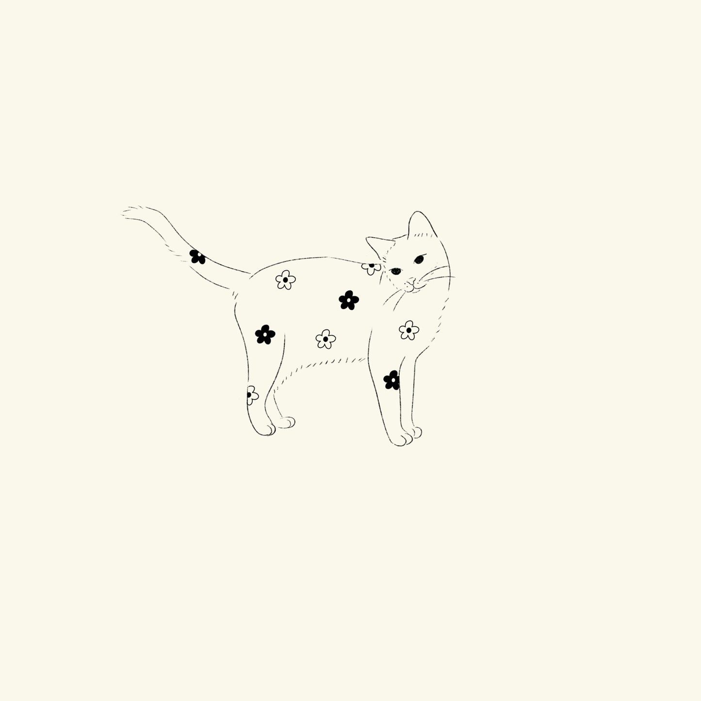 Flowery Cat