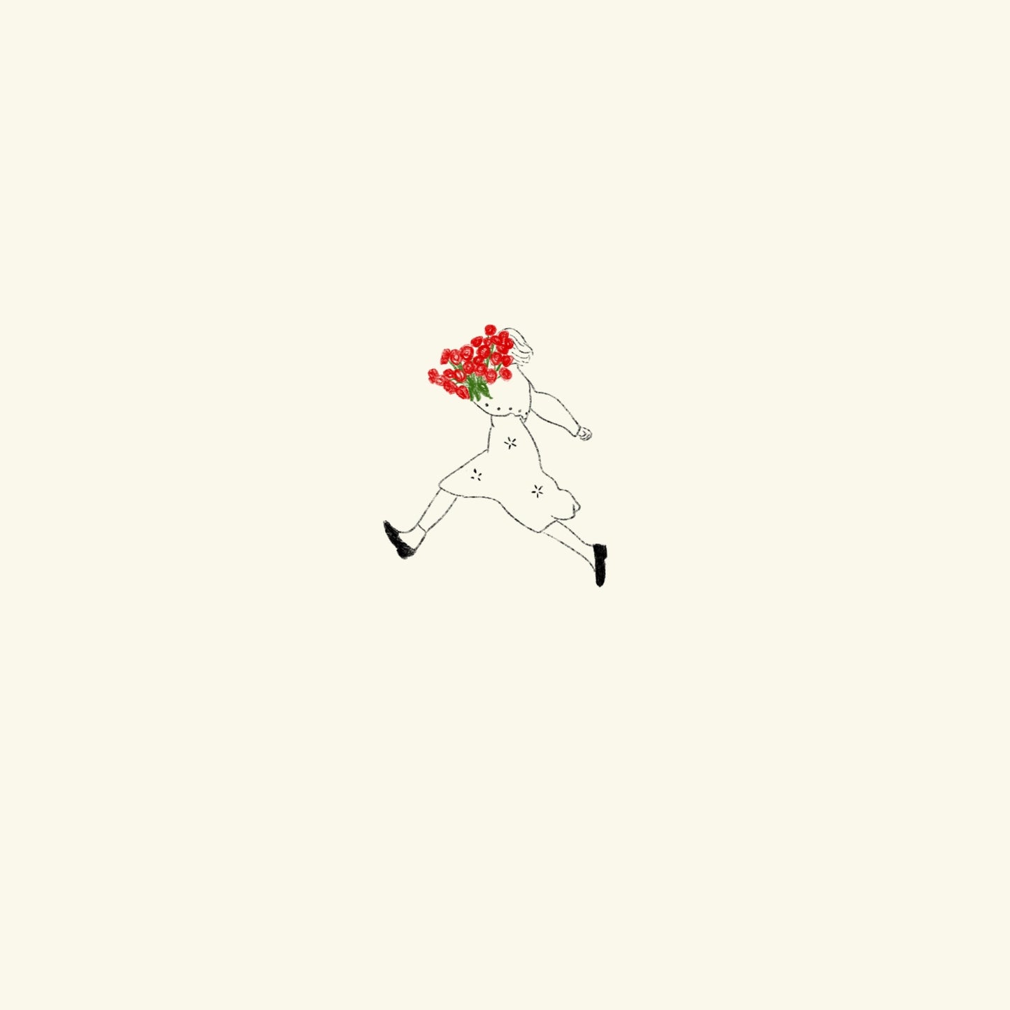Running with roses