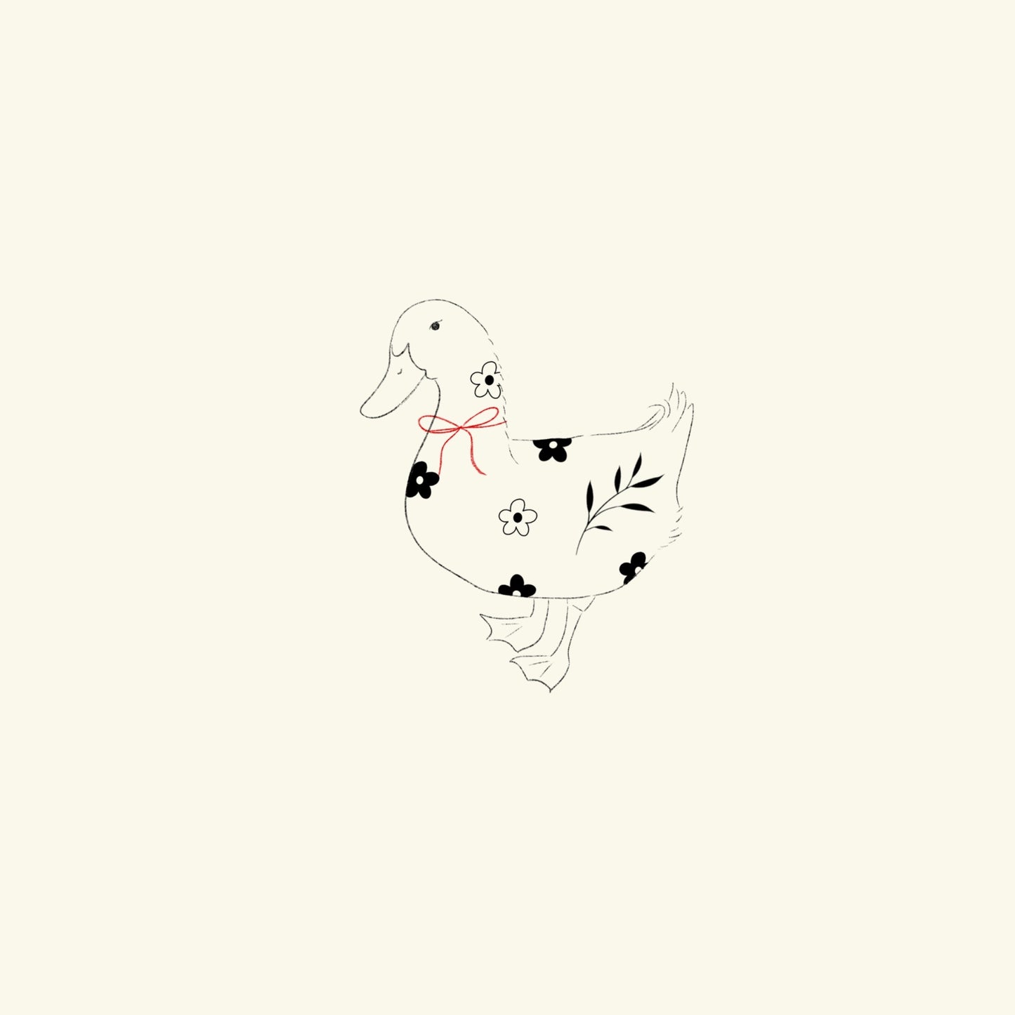 Flowery duck