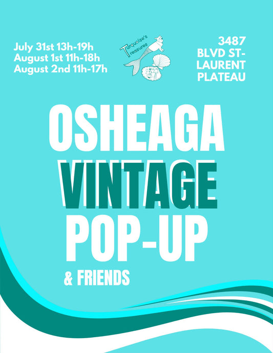 Osheaga Vintage pop-up