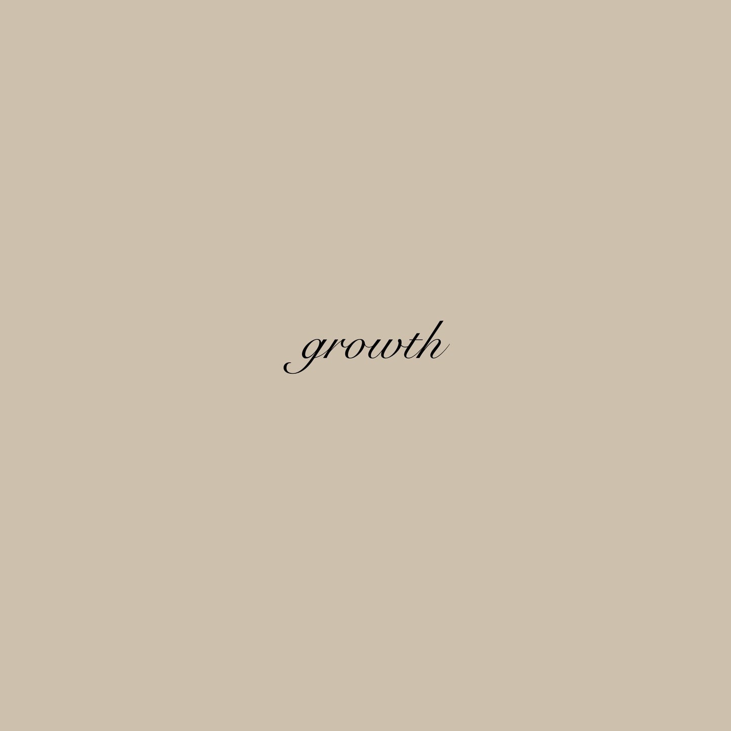 “Growth” script