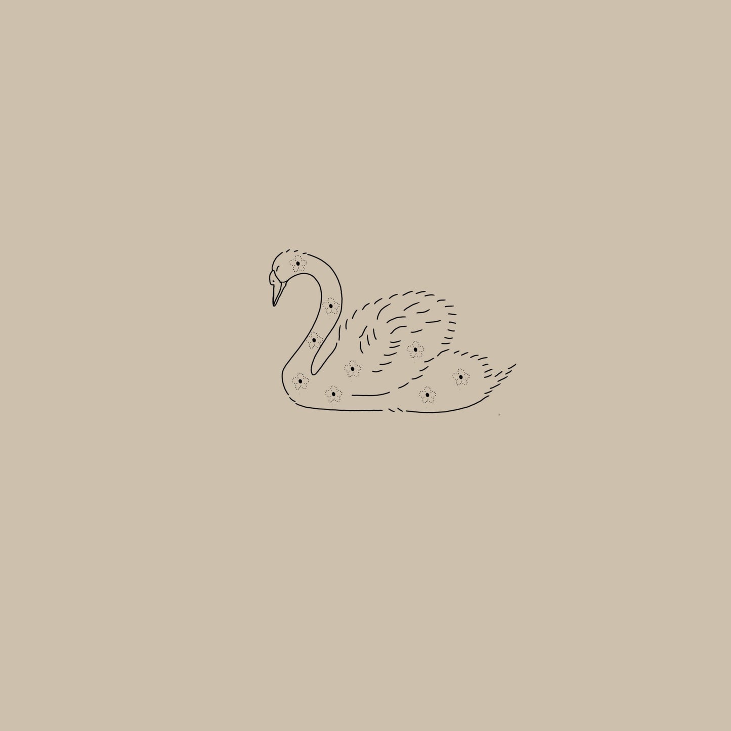 Cisne floral