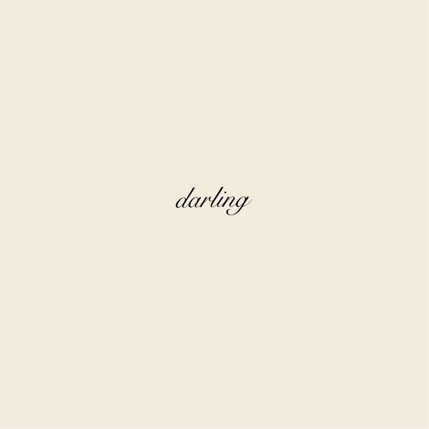 Script « darling »