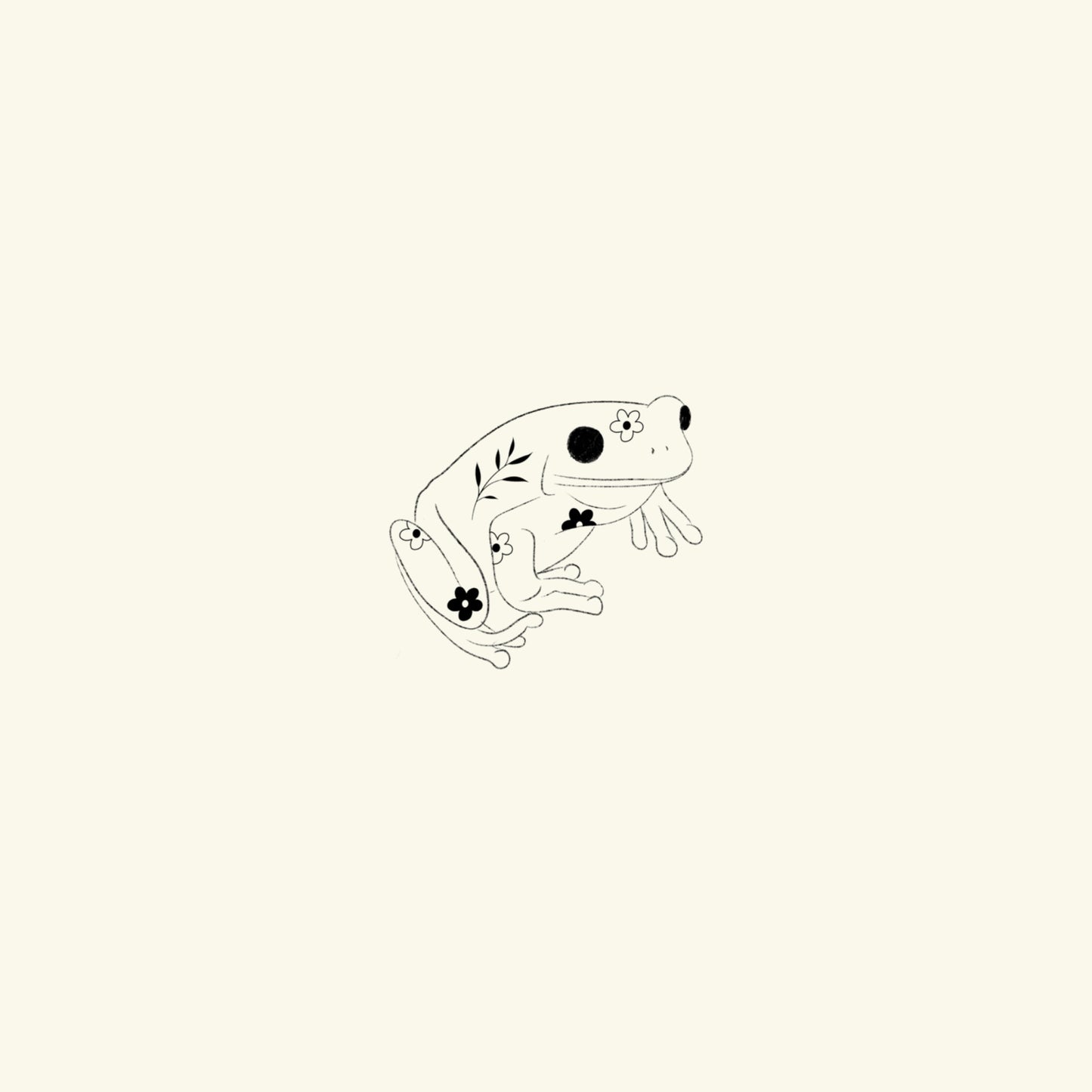 Flowery frog