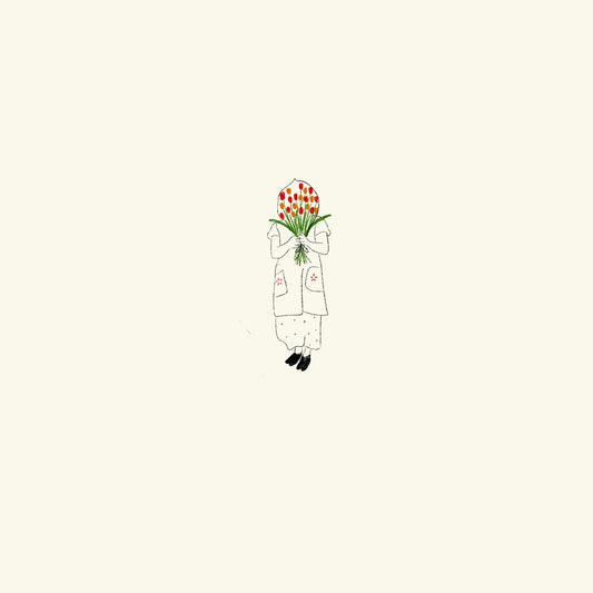 Granny and flowers